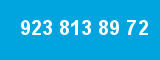 923 813 89 72 923 813 89 72